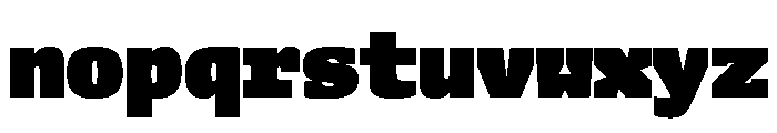 Aubusson Black Font LOWERCASE