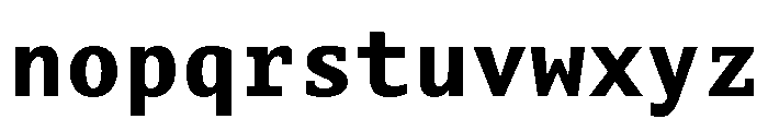 Aubusson Bold Font LOWERCASE