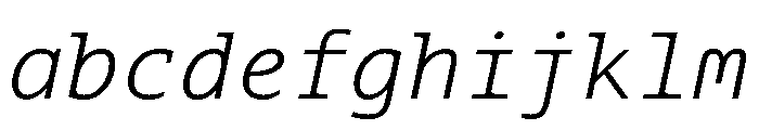 Aubusson Light Italic FONT