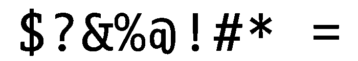 Aubusson Font OTHER CHARS