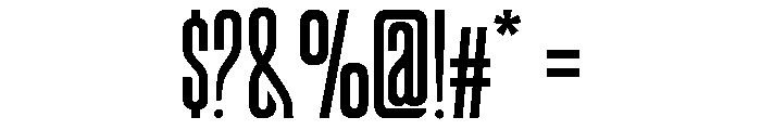August Bold Font OTHER CHARS