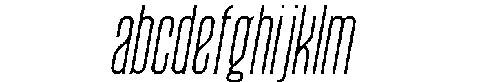 August Light Italic FONT