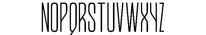 August Light Font UPPERCASE