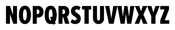 Avenir Next Extra Bold Font UPPERCASE