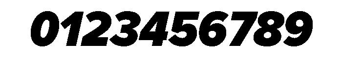 Avenir Next Heavy Italic Font OTHER CHARS