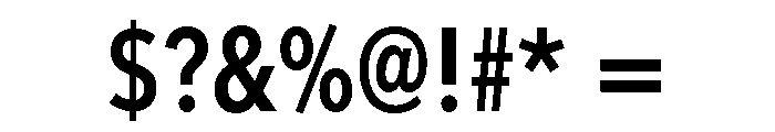 Avenir Next LT Pro Demi Condensed Font OTHER CHARS