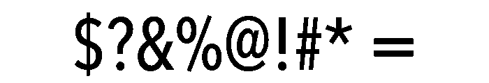 Avenir Next LT Pro Medium Condensed Font OTHER CHARS
