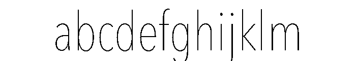 Avenir Next LT Pro Ultra Light Condensed FONT