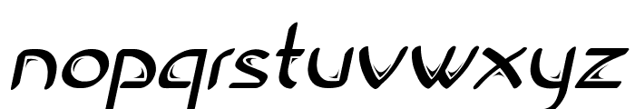 Avario-BoldItalic Font LOWERCASE