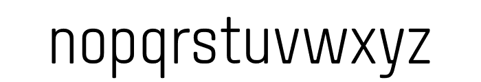 Aveny T Extralight Font LOWERCASE