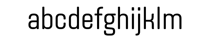 Aveny T Light Font LOWERCASE