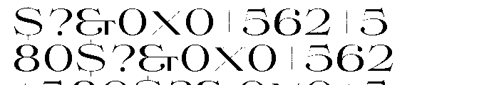 Aviano Didone Regular Font OTHER CHARS