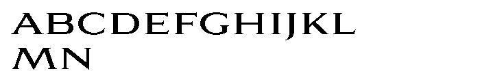 Aviano Serif Regular Font LOWERCASE