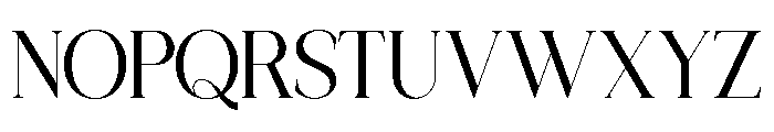 AVELORA-Regular Font UPPERCASE