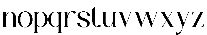 AVELORA-Regular Font LOWERCASE