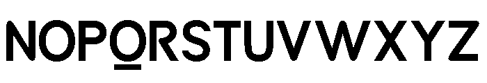 AVETON-Regular Font UPPERCASE