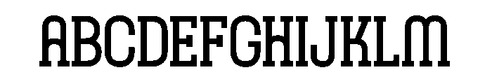 Avacerdo Font UPPERCASE