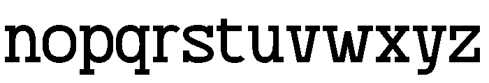 Availo Ledger Font LOWERCASE