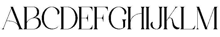 Avakine Regular Font UPPERCASE