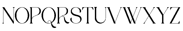 Avakine Regular Font UPPERCASE