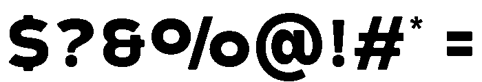 Avalanche-Regular Font OTHER CHARS