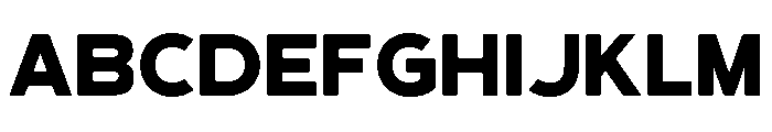 Avalanche-Regular Font UPPERCASE
