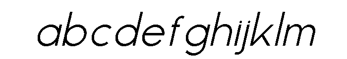 Avalia Italic FONT
