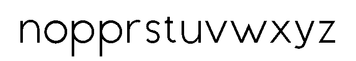 Avalia Regular Font LOWERCASE