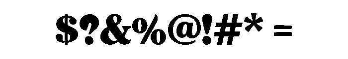 Avalon Font OTHER CHARS
