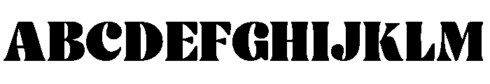 Avalon Font UPPERCASE