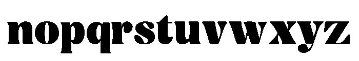 Avalon Font LOWERCASE