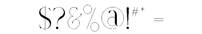 Avarice Abstract Font OTHER CHARS