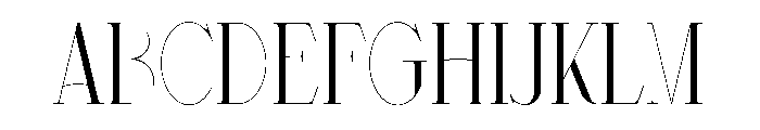 Avarice Abstract Font UPPERCASE