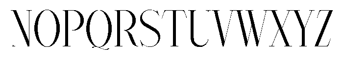 Avarice Delicate Font UPPERCASE