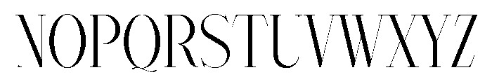 Avarice Serif Font UPPERCASE