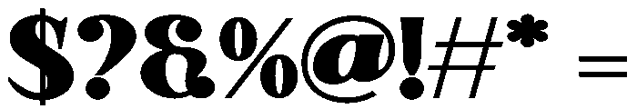 Avedoria Font OTHER CHARS