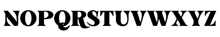 Avedoria Font UPPERCASE