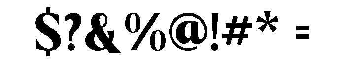 Aveline Chapter Bold Font OTHER CHARS