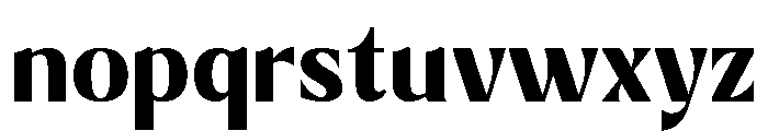 Aveline Chapter Bold Font LOWERCASE