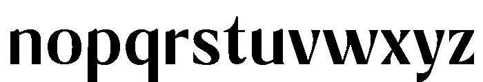 Aveline Chapter Medium Font LOWERCASE