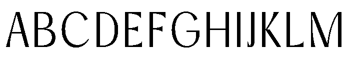 Aveline Chapter Thin Font UPPERCASE