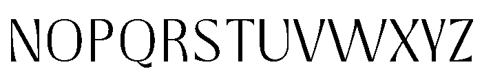 Aveline Chapter Thin Font UPPERCASE