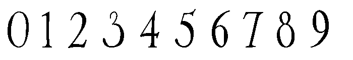 Avelira Regular Font OTHER CHARS