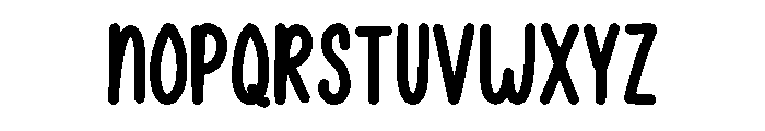 Avellin Font LOWERCASE