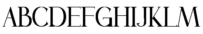 Avelonne Bold Font UPPERCASE