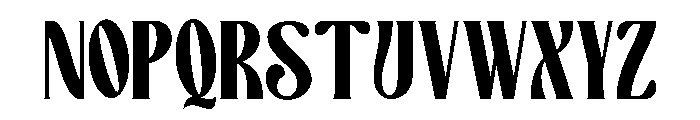 Aveloria Font UPPERCASE
