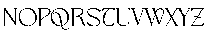 Aveltin Font UPPERCASE