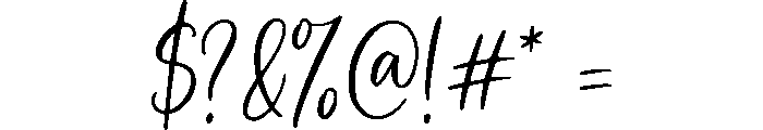 Avelyna Script Font OTHER CHARS