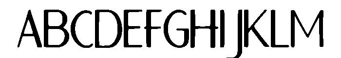 Aven Font UPPERCASE