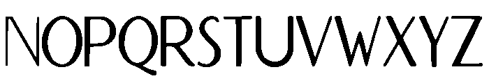 Aven Font UPPERCASE